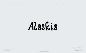 Alaskia Font