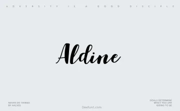Aldine Font