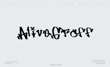 AliveGraff Font