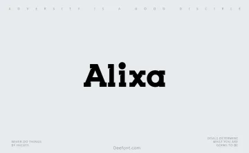 Alixa Font