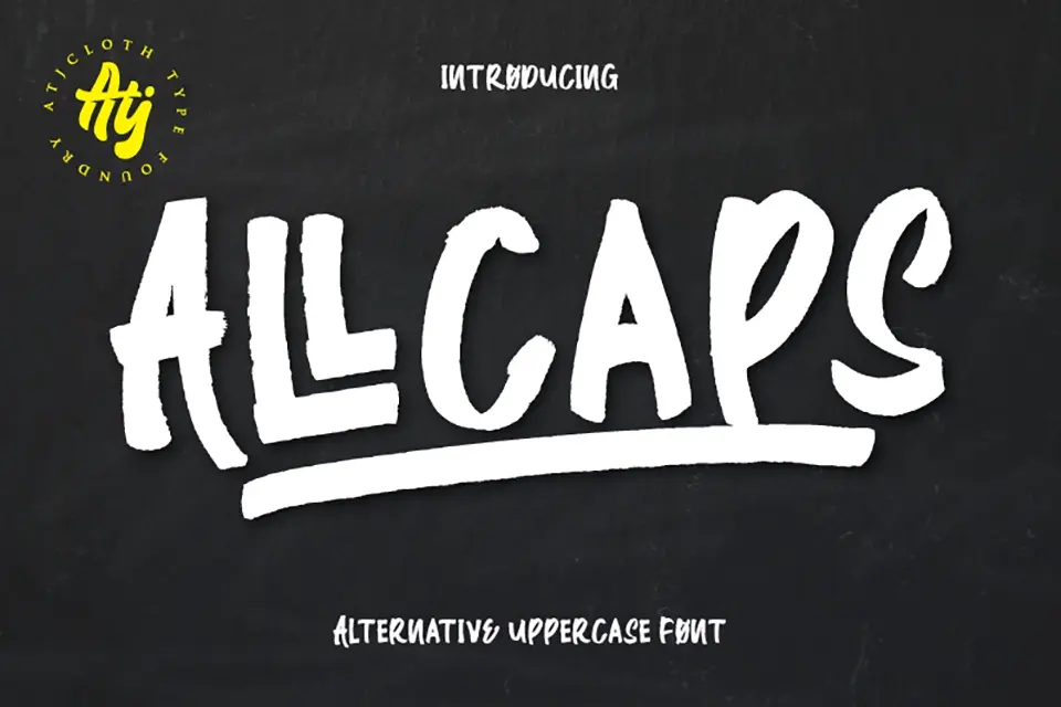 AllCaps Font