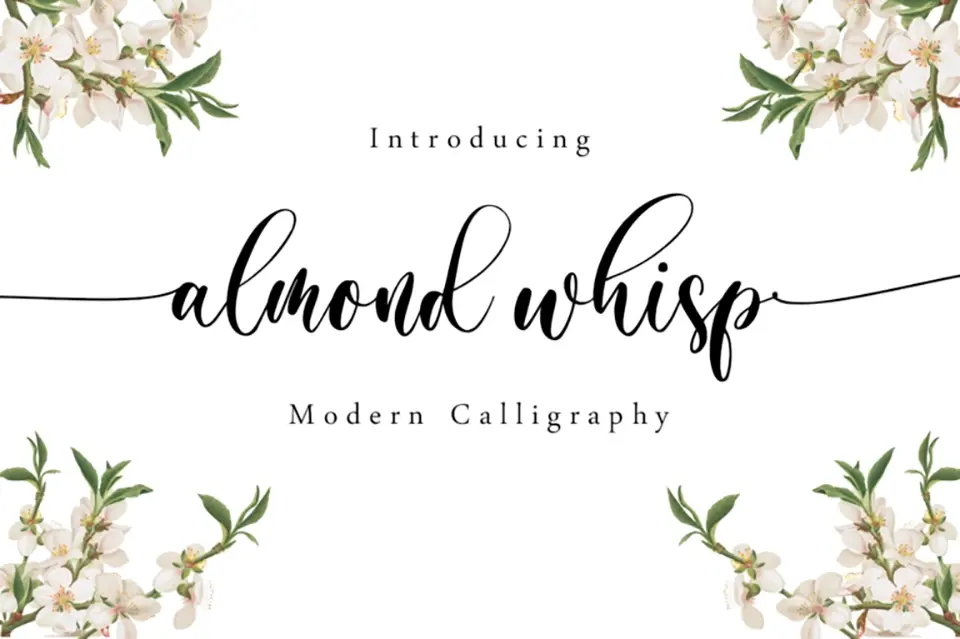 Almond Whisp Font