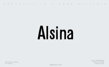 Alsina Font