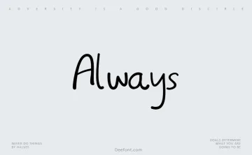 Always Font