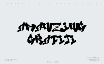 Amanzing Grafiti Font