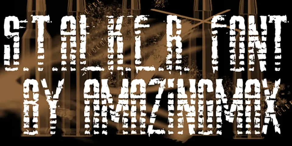 Amaz Stalker Font