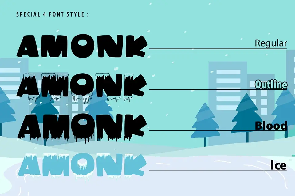 Amonk Font