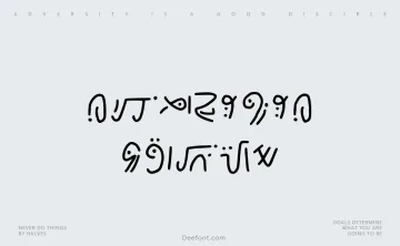 Amphibia Runes Font