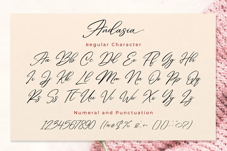 Andasia Font