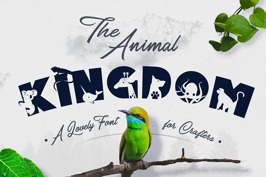 Animal Kingdom Font