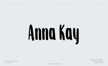 Anna Kay Font