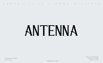 Antenna Font