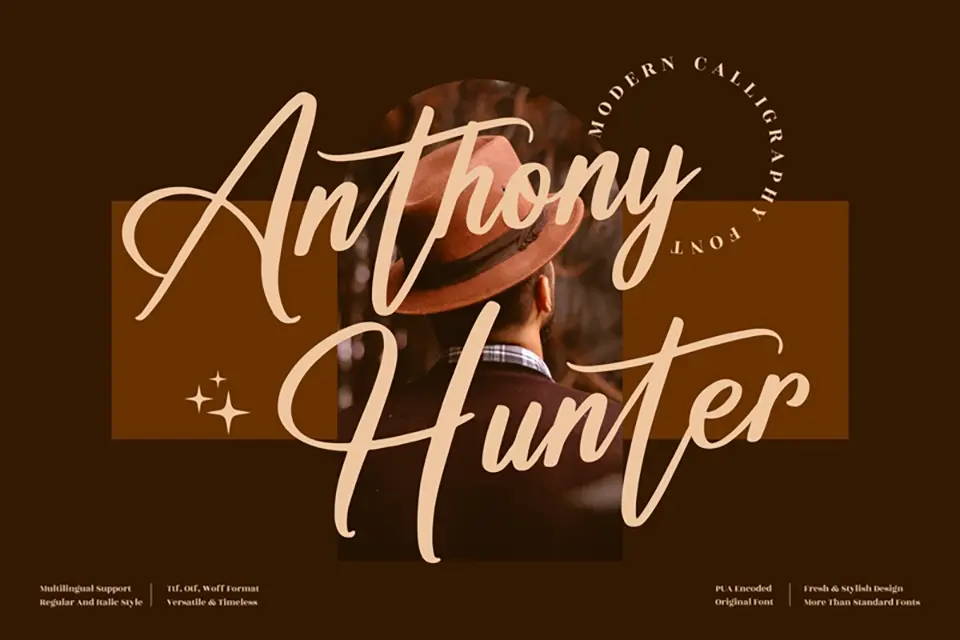 Anthony Hunter Font