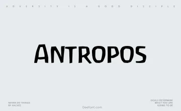 Antropos Font