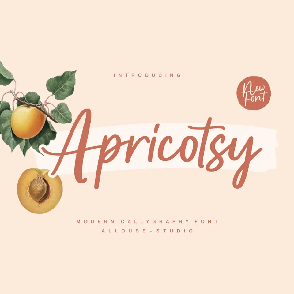 Apricotsy Font