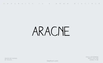Aracne Font