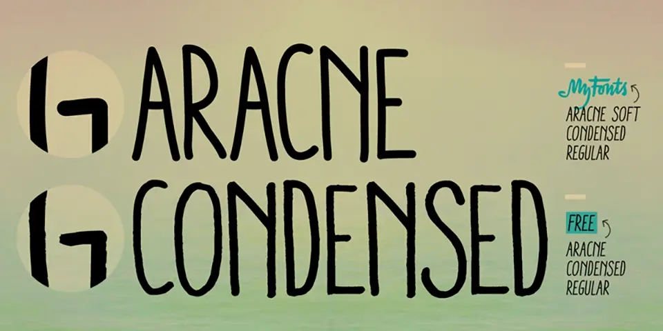 Aracne Condensed Font