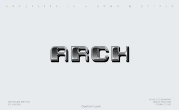 Arch Font