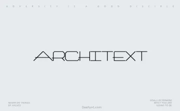 Architext Font