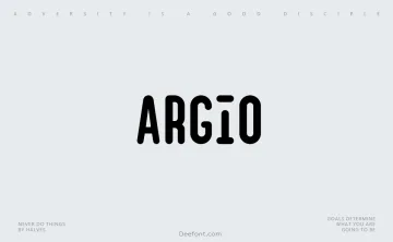 Argio Font