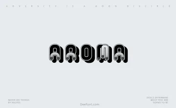 Aroma Font