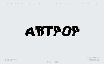 Artpop Font