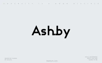 Ashby Font Family