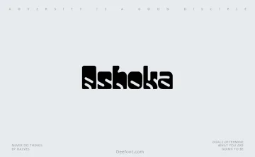 Ashoka Font