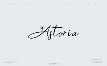 Astoria Font