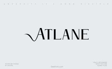 Atlane Font