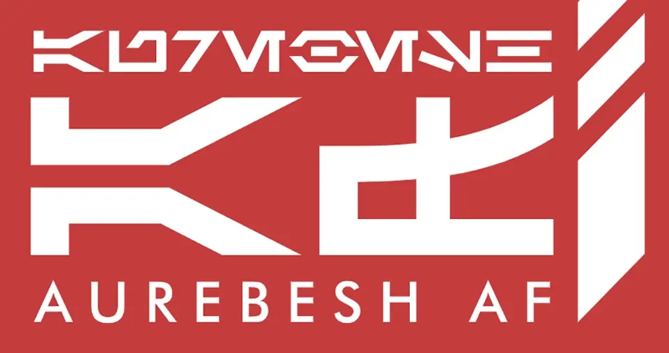 Aurebesh AF Font