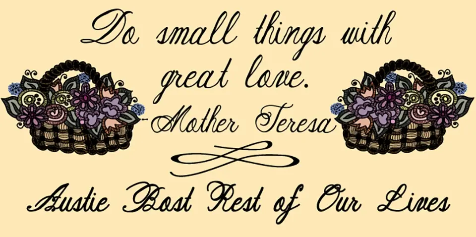 Austie Bost Rest of Our Lives Font