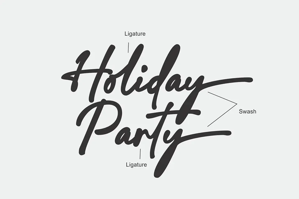 Australian Signature Font