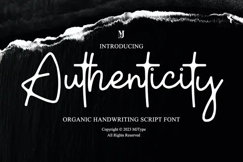 Authenticity Font