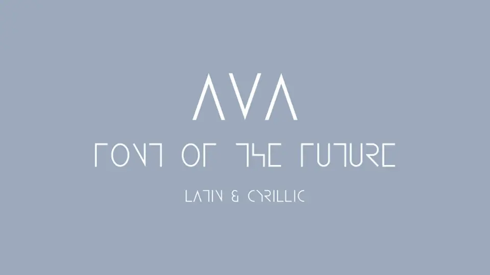 Ava Font