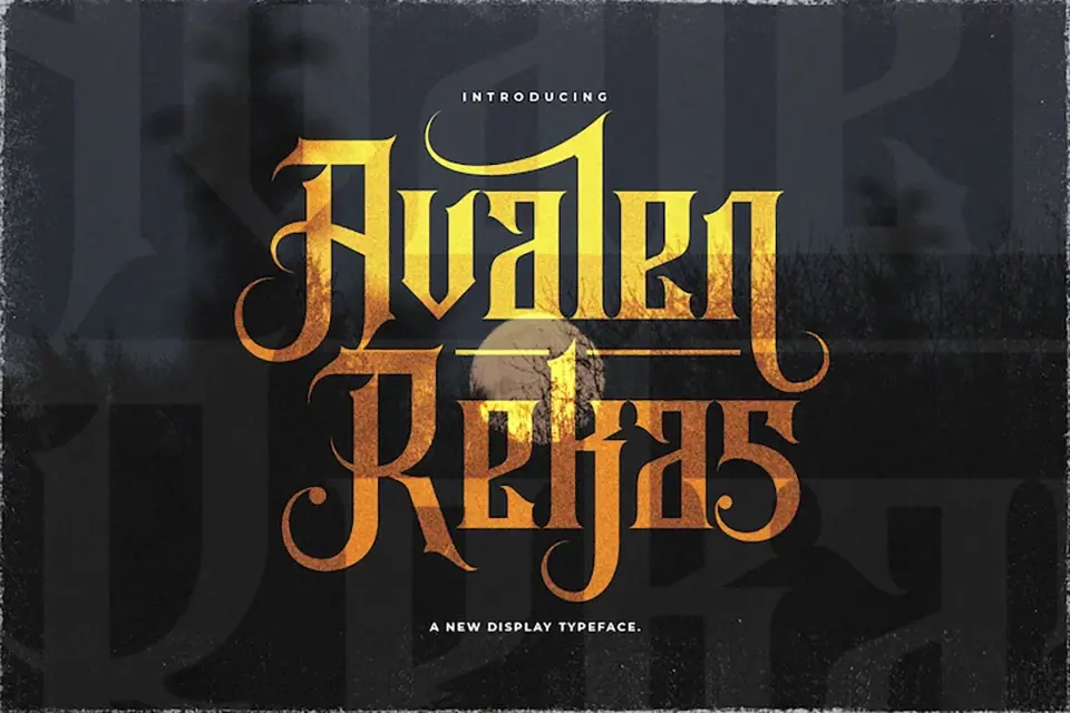 Avalen Rekas Font
