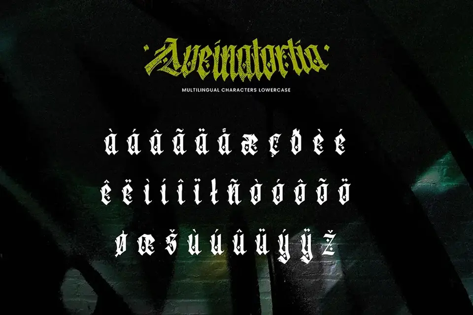 Aveinatortia Font