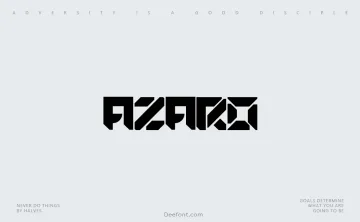 Azaro Font
