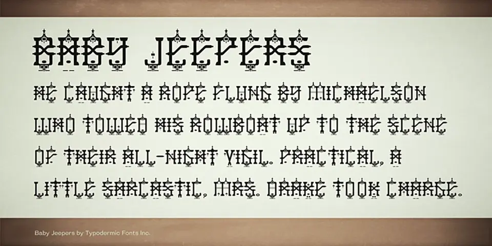 Baby Jeepers Font
