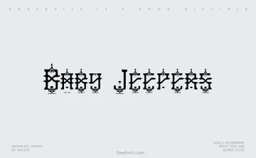 Baby Jeepers Font
