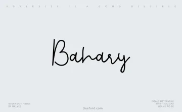 Bahary Font