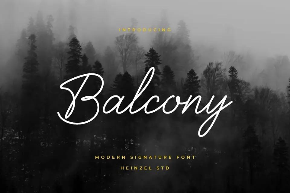 Balcony Font