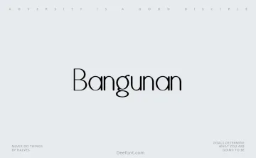 Bangunan Font