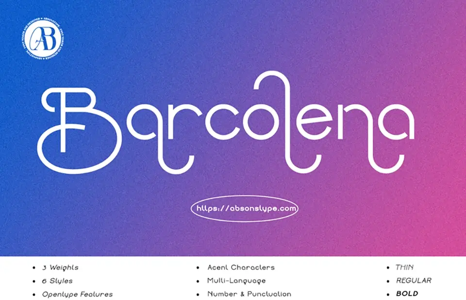Barcelona Font