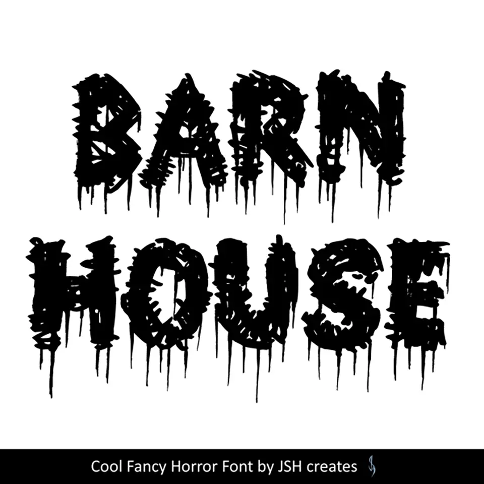 Barn House Font