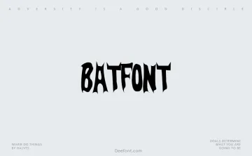 BatFont Font