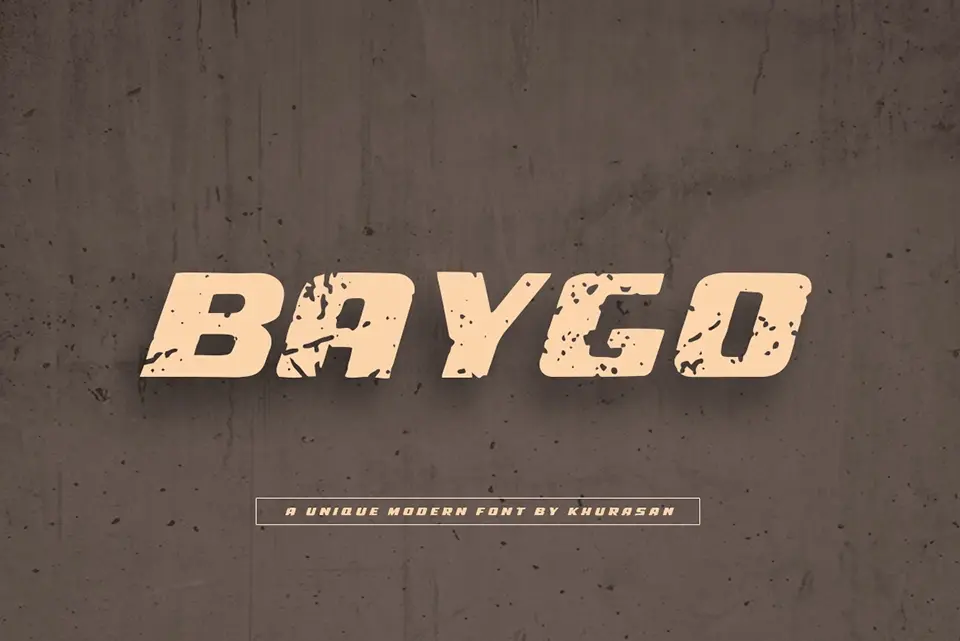 Baygo Font