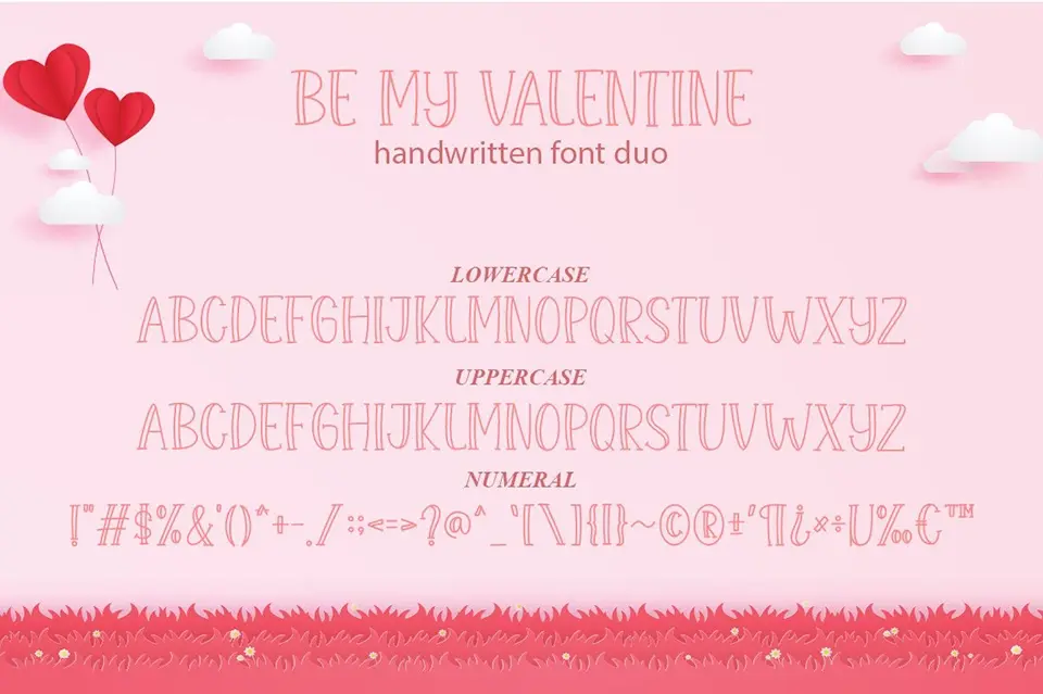 Be My Valentine Font