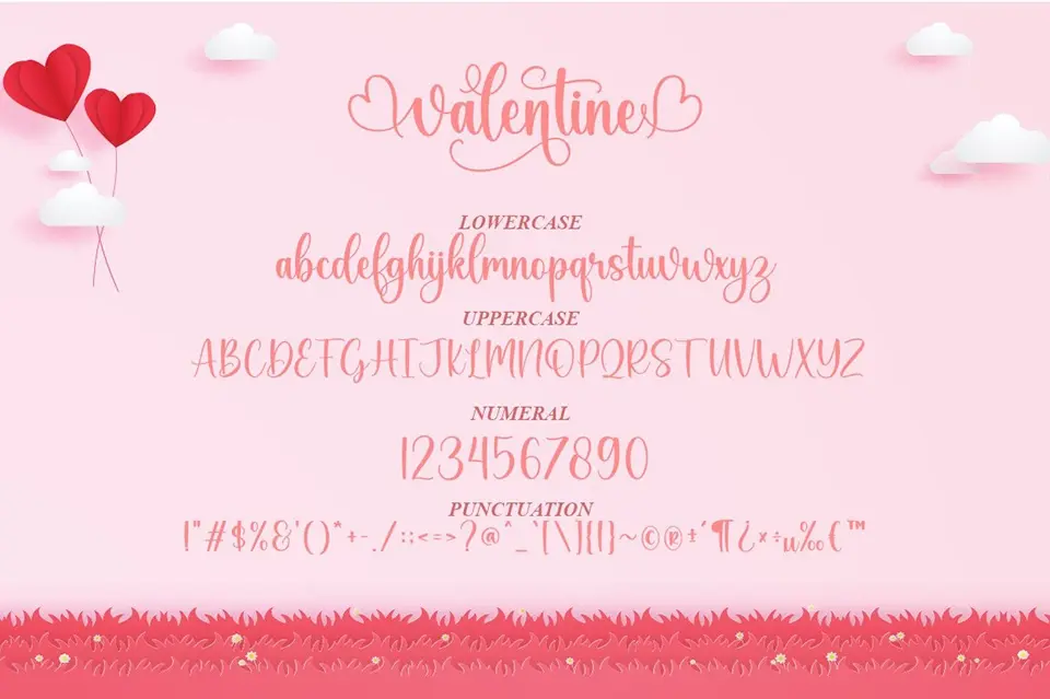Valentine Typeface