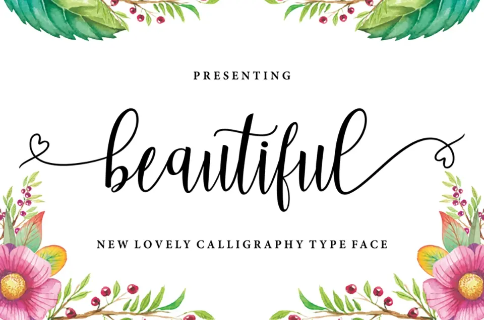 Beautiful Script Font